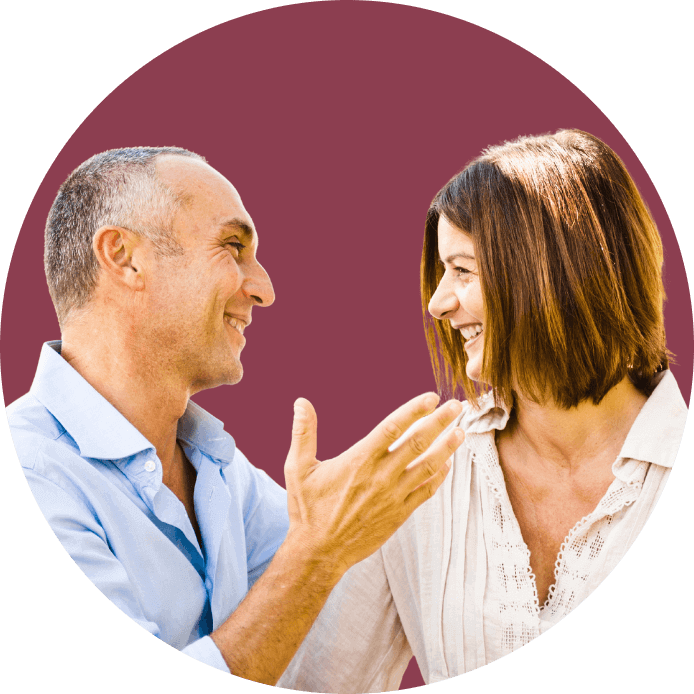 Smaller Circle Couple